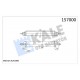 TURBO RADYATÖRÜ INTERCOOLER DOBLO 1.9 JTD 01> 500x70x85 AL AL SİSTEM
