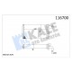 KALORİFER RADYATÖRÜ FIAT TEMPRA 95>01 TİPO 95>01 ALFA ROMEO 145 95>01 146 94>01 155 92>97 250x158x42 2 SIRA AL PL SİSTEM