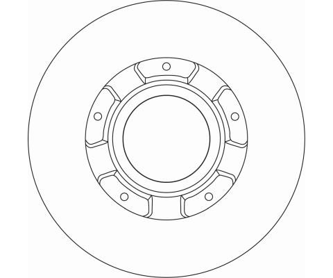 ARKA FREN DISK AYNASI TRANSIT CUSTOM V362 12 ABS LI O.CEKER CAP 308 16