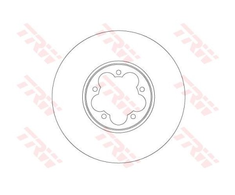 ON FREN DISKI AYNASI TRANSIT V363 14 ARKA CIFT TEKER 5 BIJON CAP 308 33