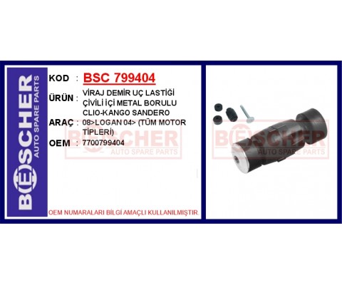 VİRAJ DEMİR UÇ LASTİĞİ ÇİVİLİ CLIO-EXP-KNG