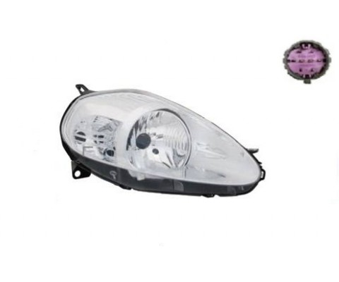 20-A849-B5-2B F.GRANDE PUNTO ÖN FAR EL.MOT.KROM MOR SOKET UYUMLU RH.08-09