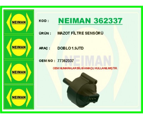 MAZOT FİLTRE SENSÖRÜDOBLO 1.9JTD
