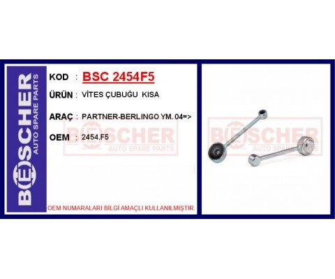 VİTES ÇUBUĞU KISA PARTNER-BERLINGO YM. 04 >