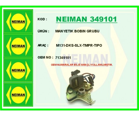 MANYETIK BOBIN GRUBU M131-DKS-SLX-TMPR-TIPO