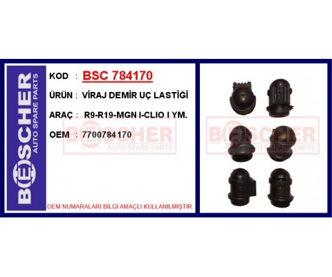 VİRAJ DEMİR UÇ LASTİĞİ R9-R19-MGN I-CLIO I YM.