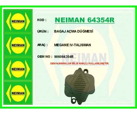 BAGAJ AÇMA DÜĞMESİ MEGANE IV-TALISMAN