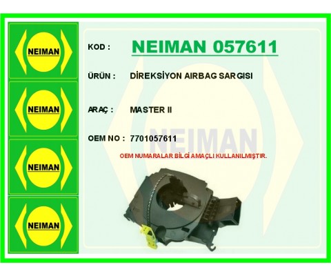 DİREKSİYON AIRBAG SARGISI MASTER II