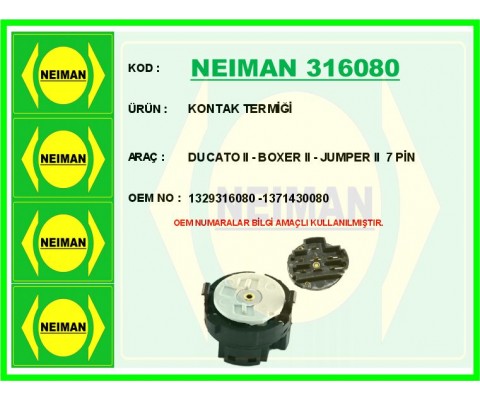 KONTAK TERMİĞİ DUCATO II - BOXER II - JUMPER II 7 PİN