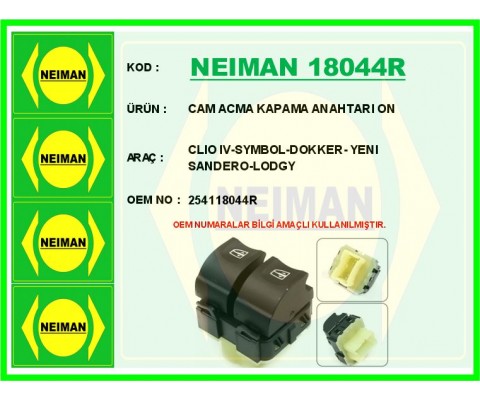 CAM ACMA KAPAMA ANAHTARI ON CLIO IV-SYMBOL-DOKKER- YENI SANDERO-LODGY