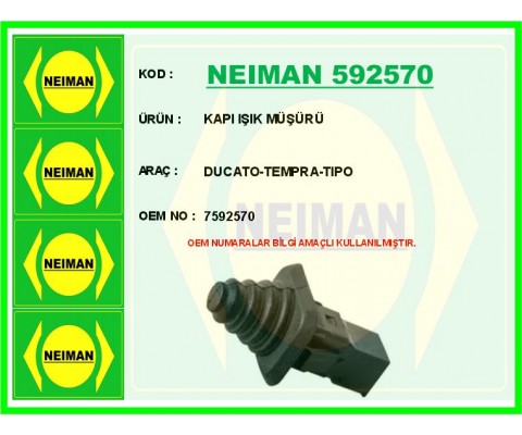 KAPI IŞIK MÜŞÜRÜ DUCATO-TEMPRA-TIPO