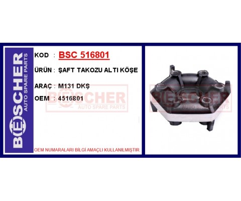 ŞAFT TAKOZU ALTI KÖŞE M131 DKŞ