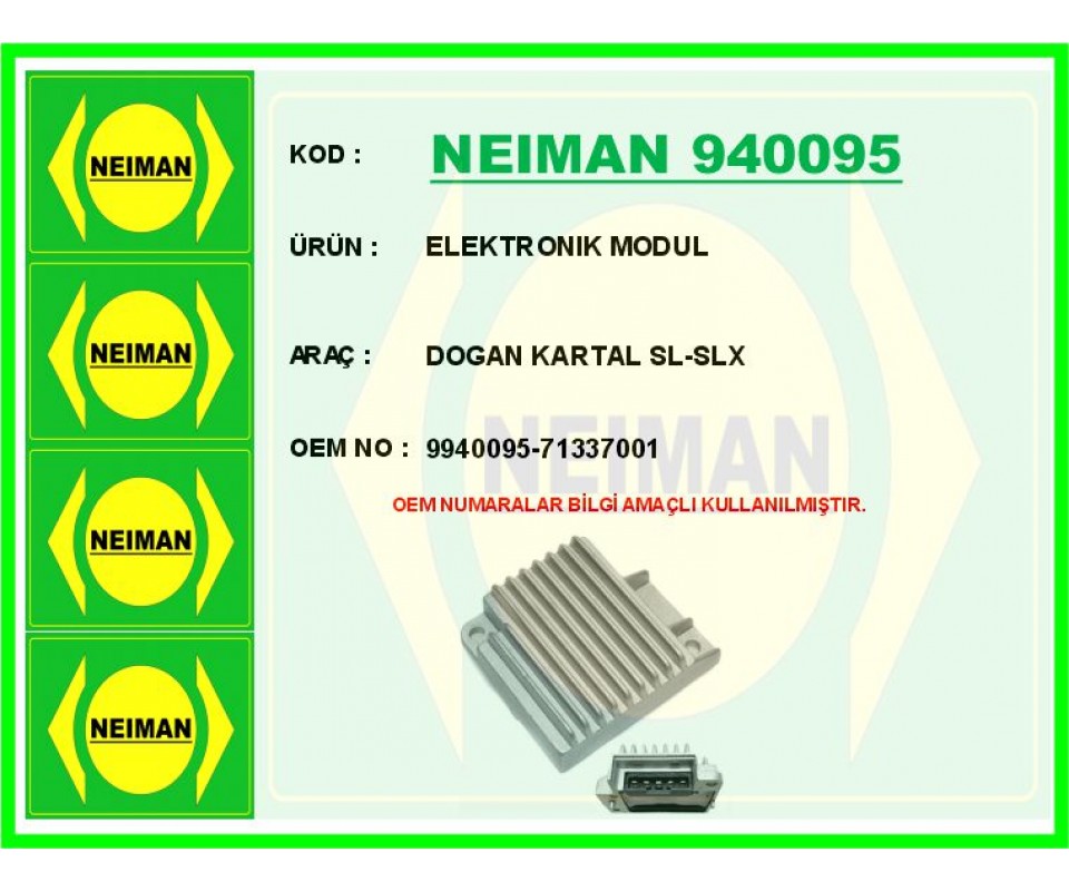 ELEKTRONIK MODUL DOGAN KARTAL SL-SLX