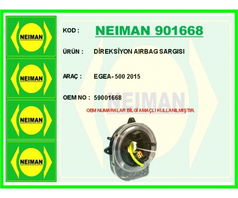 DİREKSİYON AIRBAG SARGISI EGEA- 500 2015