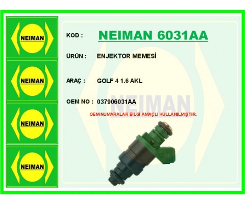 ENJEKTOR MEMESİ GOLF 4 1.6 AKL
