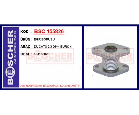 EGR BORUSU DUCATO 2.3 06 > EURO 4