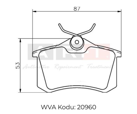 ARKA BALATA FLUENCE-MEGANE II-III-P207-P308-P307-PARTNER-BERLINGO-C2-C3-C4-CROSSLAND- BORA-PASSAT 97 >GOLF IV-V-POLO 87x52.9x17