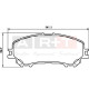 ÖN BALATA RENAULT KADJAR 15> KOLEOS II 15> NISSAN QASHQAI J11 13> X TRAIL III 14>