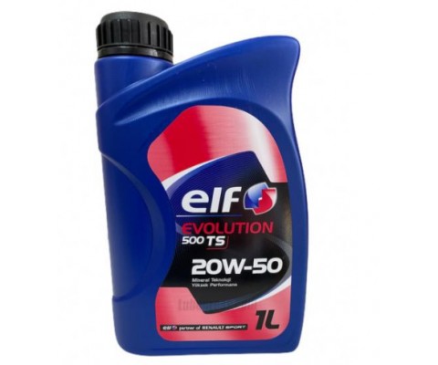 MOTOR YAĞI EVOL. 500 TS 20W50 12B 1 LİTRE ELF 1TR