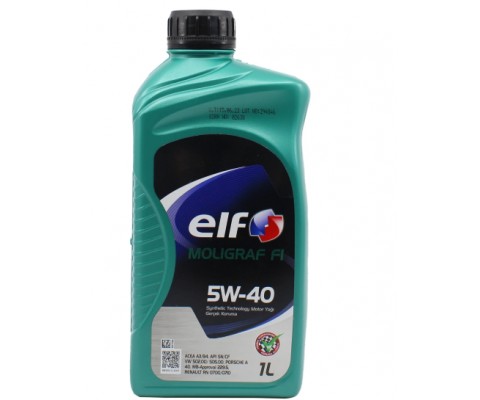 MOTOR YAĞI MOLIGRAF F1 10W40 12B 1 LİTRE ELF 2TR