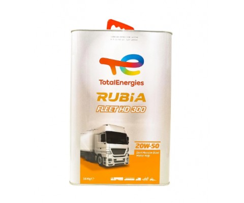 MOTOR YAĞI RUBIA FLEET HD 300 20W50 14KG TOT TR