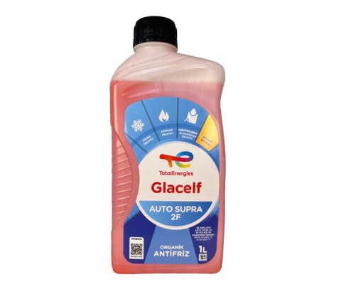 ANTİFRİZ KIRMIZI TOTAL GLACELF AUTO SUPRA 2F 12B 1 LİTRE