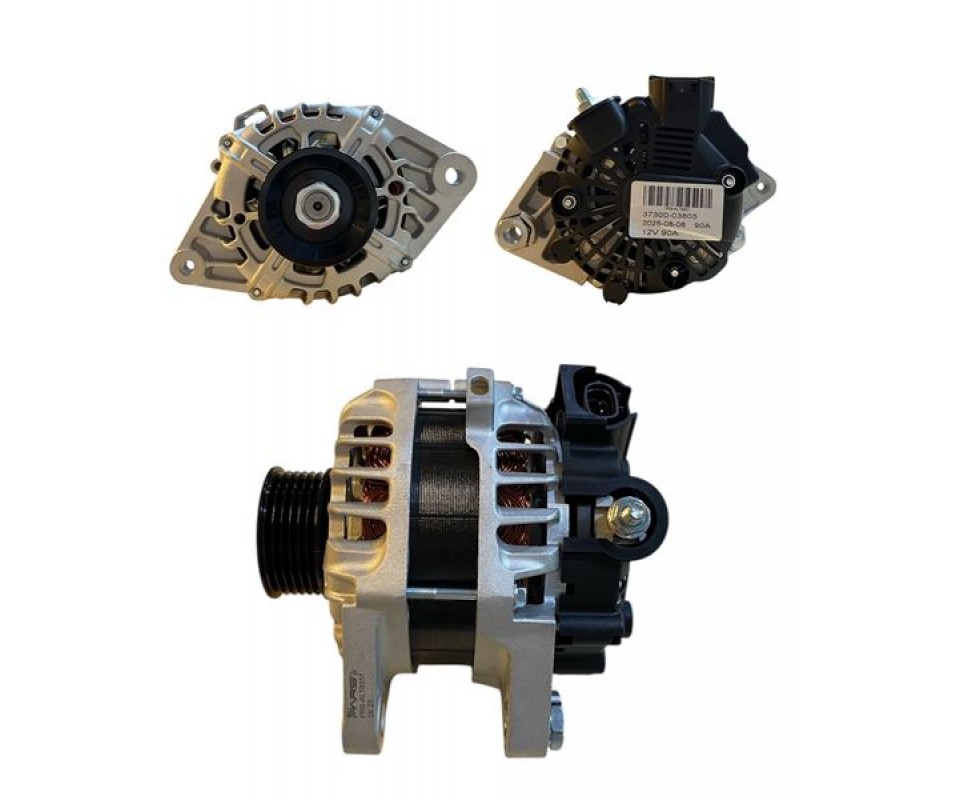 ALTERNATOR DINAMO 12V 90A DELCO TIPI HYUNDAI ACCENT BLUE I20 I30 KIA CEED RIO III 1.4-1.6 37300-2B30 0 BENZİNLİ