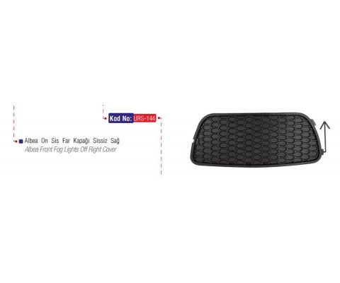 SİS FAR ÇERÇEVESİ KAPAĞI SİSSİZ SAĞ ALBEA 05