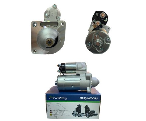 MARS MOTORU 12V 9 DIS 0.9 KW MAKO TIP FIAT TEMPRA DOGAN SLX TIPO 63223031 STR3031