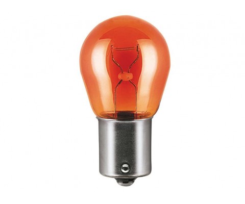 AMPUL 12V PY21W 21 BA15s 93 AMPUL DÜZ TIRNAK SARI STOP-SİNYAL ve PARK SERİSİ