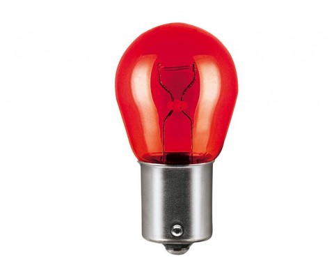 AMPUL 12V PR21W 21 BA15s 93 AMPUL DÜZ TIRNAK KIRMIZI STOP-SİNYAL ve PARK SERİSİ