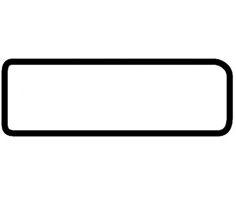 ÜST KAPAK CONTA LASTİK - R9-R12 1400