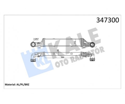 TURBOSARJ RADYATORU MERCEDES E-CLASS W210 S210