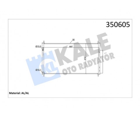 KONDENSER AL/PL/BRZ CIVIC IX