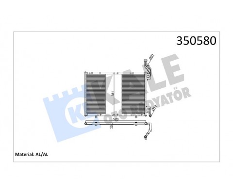 KLIMA RADYATORU FORD B MAX 12 FIESTA VI 1.6 TDCI 12 MT - KURUTUCU YOK