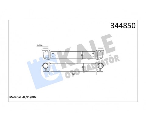TURBO RATURBO RADYATORU BMW E39 M47 M57