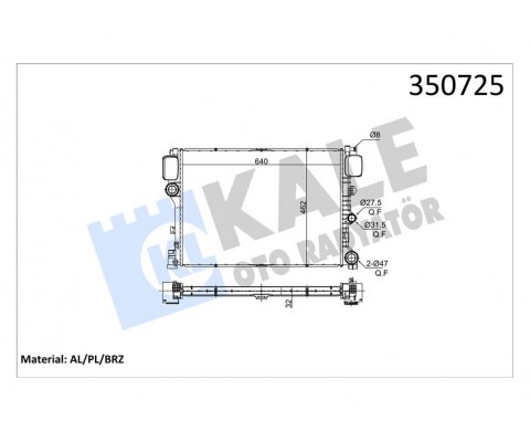 MOTOR SU RADYATORU MERCEDES S-CLASS W221 C216