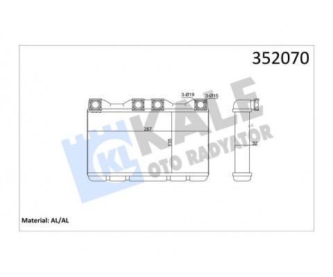 KALORIFER RADYATORU BMW E38