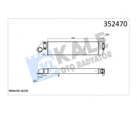 İNTERCOOLER MEGANE II-SCENIC II-GRAND SCENIC II 1.9-2.0 DCI 02