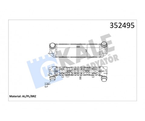 TURBO RADYATORU BMW N53 N20 F10 F11
