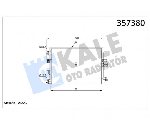 KLIMA RADYATORU KONDANSER FOCUS III 14 C MAX 15 CONNECT 13 KUGA II 14 17 1.0 ECOBOOST 1.5TDCI 1.6TDCI E5