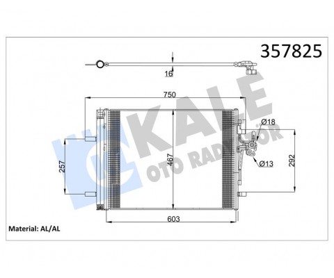 KLIMA RADYATORU 224DT 204PT DISCOVERY SPORT L550 14 FREELANDER 2 L359 06 14 R.R EVOQUE L538 11 19 VOLVO S60 2 S80 2 V60 1 V70 3