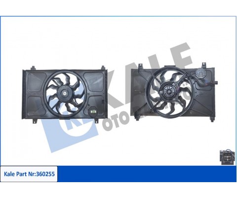 FAN GRUBU HYUNDAI ACCENT III 1.4 GL 1.6 GLS 05-10 - 12V