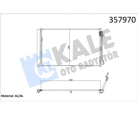 KLIMA RADYATORU MERCEDES W447 B907 B910