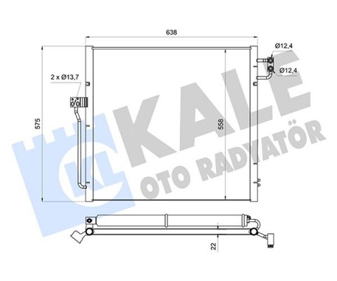 KLIMA RADYATORU MERCEDES W166 X166 C292