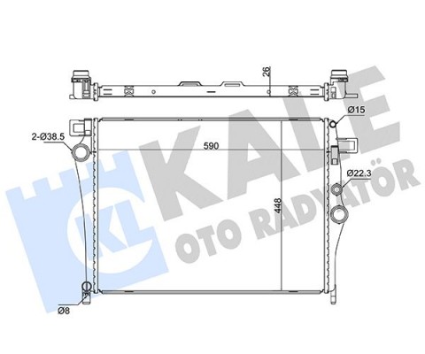 MOTOR SU RADYATORU MERCEDES C-CLASS W205 S205 14 18