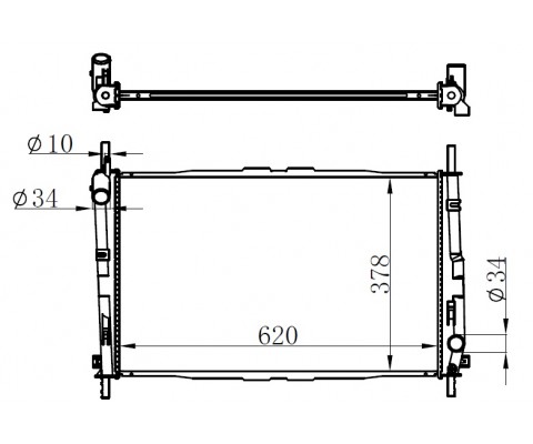 MOTOR RADYATORU AC MONDEO III 1.8 16V 2.0 16V BENZINLI 01 07 KLIMALI