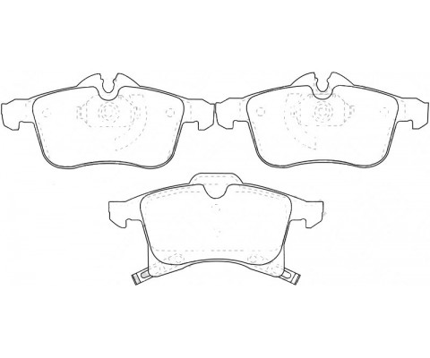 ÖN FREN BALATA OPEL ASTRA H 04- / MERIVA 03- / ZAFIRA 05- / CORSA C D 03- / COMBO 04-