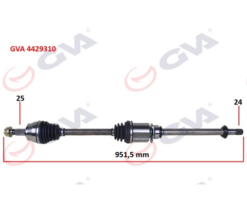 KOMPLE AKS ÖN SAĞ EGEA 1.3 MJT MT 15- İÇ AKS KAFALI