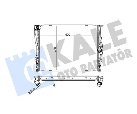 MOTOR SU RADYATORU MEKANIK SANZ. BMW E81 E82 E87 E88 E90 E91 E92 E93 E84 Z4 E89
